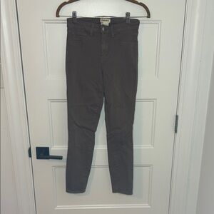 L'AGENCE Margot High Rise Skinny Cocoa Pants